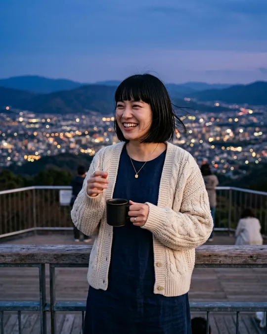 Yui, 25세 — AI로 만든 가상 모델